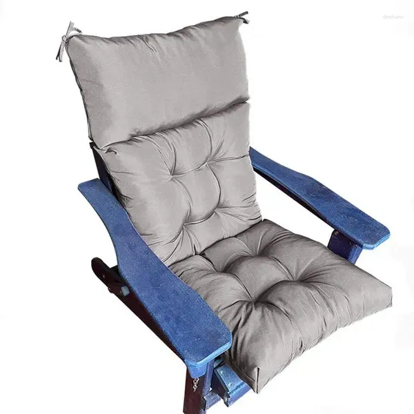 Cadeira de pátio de travesseiro m mobilon mobiliário de mobília ao ar livre laves traseiras laváveis Substituição de espreguiçadeira super grande resiliente