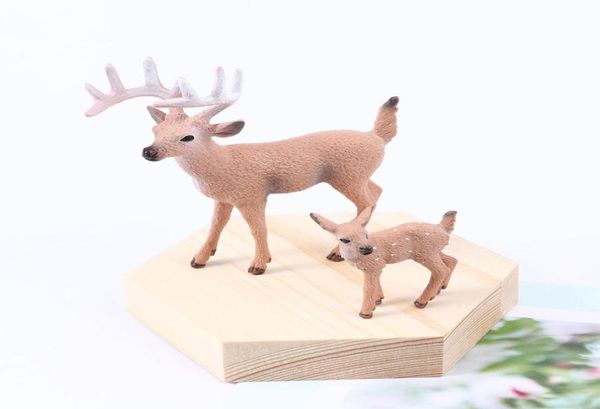 1 PCS Deer Figura brinquedos de Natal Doll Whitetailed Reindeer Home Party Decoration Gifts Gifts Beautiful Product8539074