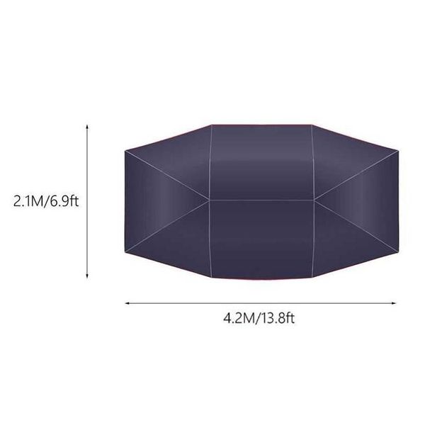 Auto Sonnenschild Inethaube Kapuze Baldachin wasserdichte UV-Sicht im Freien Fahrzeug Carport Tarpain Schuppen Drop Lieferung Automobile Motorräder Interi Ottwe