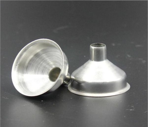 Edelstahl -Mini -Trichter für Miniaturflaschen ätherische Öle DIY Lipbalms Kochen Gewürze Flüssigkeit