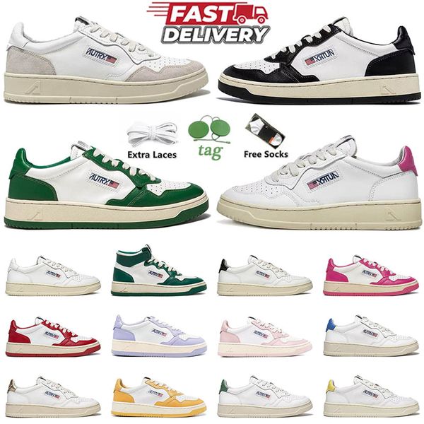 Ааа качество Atrys Action Action Platform Sneakers High Green Golden Panda White Red Purple Sliver Low