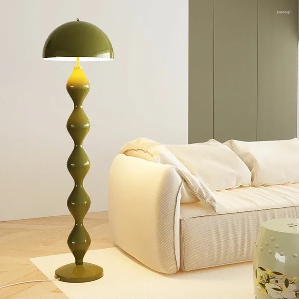 Zemin lambaları Basit Dimmabable Macaron İtalyan Kanepe Oturma Odası Tasarımcı Yatak Odası Dekor Estetik Başucu Masa Işığı