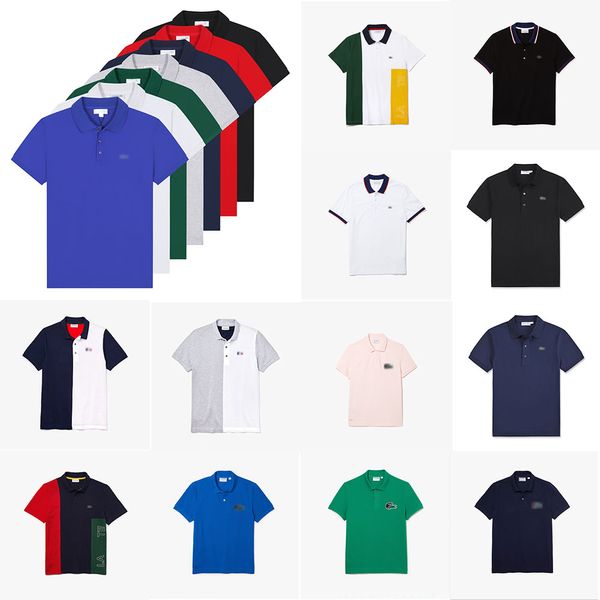 2024 Herren hochwertige Business Leisure Polos Designer Mans Polos Homme Sommer Baumwolllüftung Hemd Stickerei T-Shirts High Street Trend Shirt Top Tees Größe M-2xl