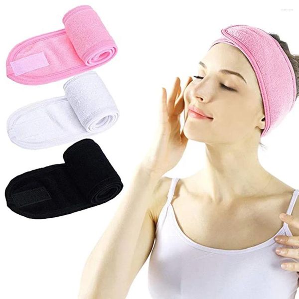 Asciugamano 1pc uomini e donne regolabili idroterapia del viso per il campeggio per il campeggio da bagno sport fashion band a colori solidi