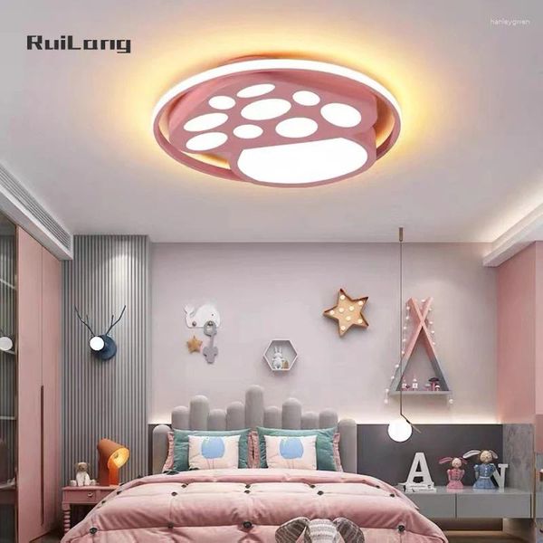 Luci a soffitto Cartoon Fommo lampadario a LED LED per bambini Studio da letto per ragazzi Studia da letto per bambini lampada per decorazioni per bambini per bambini