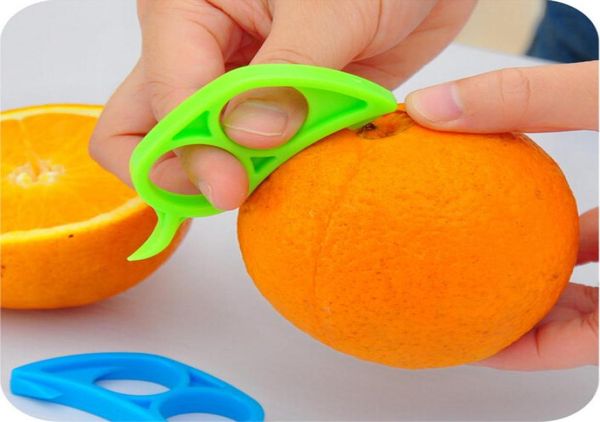 10pcs Craft Citrus Parer Peeler Orange Lemon Lime Peeler Remover Küchenwerkzeuge Orange Öffnungsgerät Orange Stripper Top687574971