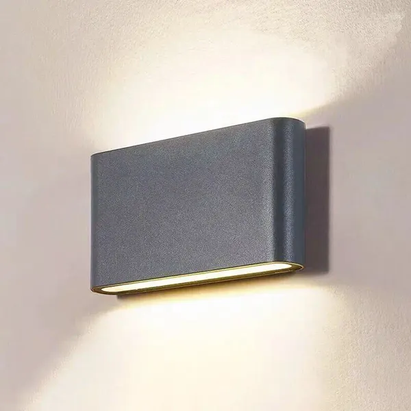 Wandlampen -LED -Leuchten im Freien IP65 WASH Light 8w16W nach unten Beleuchtung moderner Acryl für Schlafzimmer Wohnzimmer