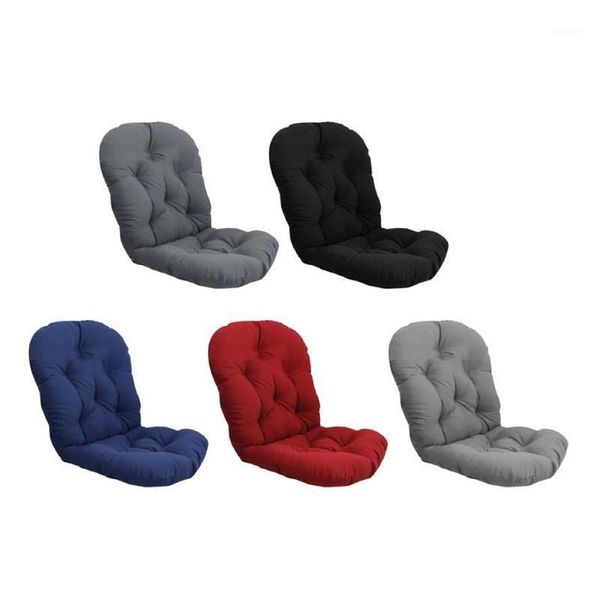 Almofada almofada decorativa de travesseiro decorativo Cadeira de balanço de giro texturizada 48 x 24 almofadas de móveis de pátio 275U
