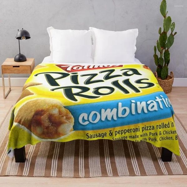 Cobertores Pizza Rolls Combinação Tiro com a cama de cobertor Hairys Baby