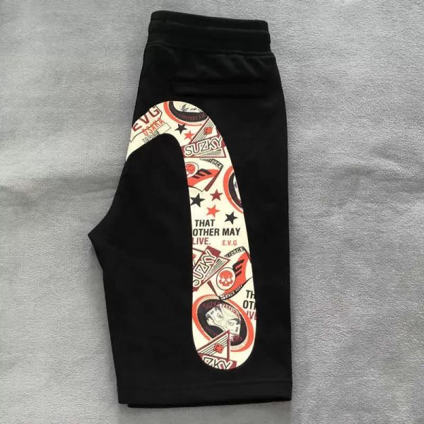 Мужские шорты Тонкие Fushen Persalized Print Capris Мужские спортивные шорты на колене широкие ноги Большие летние брюки T230110 v1lk#