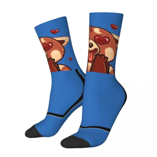 Herrensocken Hip Hop Retro Tasche Verrückte Komprimierung Unisex Red Panda Harajuku Muster gedruckt lustige Neuheit Happy Crew Socken