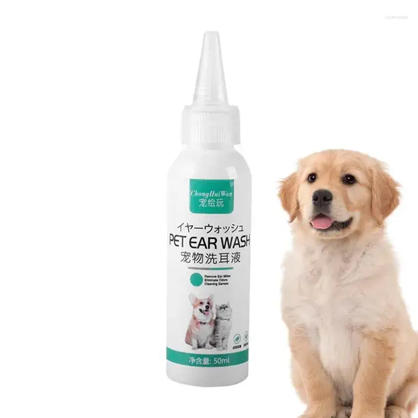 Transportadoras de gatos enxágüe de pet 50 ml gotas medicamentosas para cães limpadores e gatos de lavagem de cães cuidados líquidos