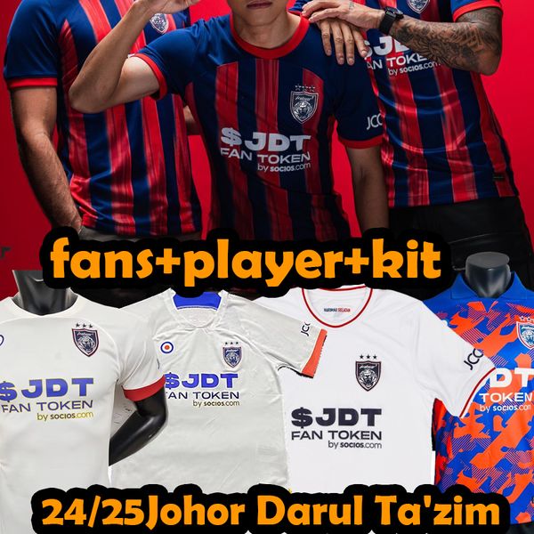 2024 2025 Johor Darul Ta'zim F.C.Maglie da calcio 2023 2024 JDT #19 Akhyar.r Malaysia Super League23/24/25 Home Away Men Fans Fans Fallo