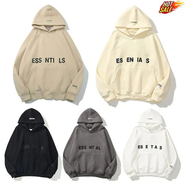 Designer maschi 3D Silicon Hoodies Felpa Fog Hoodie Fog Hoodie High Street UNISEX STRATTIE STRATTICHE SCATEBOARD HIP HOP Coppia con cappuccio Abbigliamento S-2xl