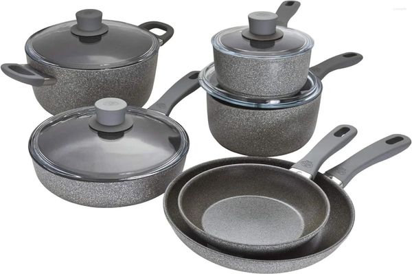 Set di pentole Parma Plus di Henckels set antiaderente in alluminio da 10-PC Prodotti in Italia Mobili da tavolo da pranzo