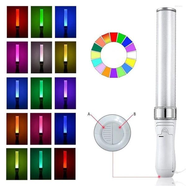 Decorazione per feste 15 colori cambio bagliore a led celebrazione batteria leggera batteria alimentata a casa nudo fluorescente campeggio vocale decorazioni