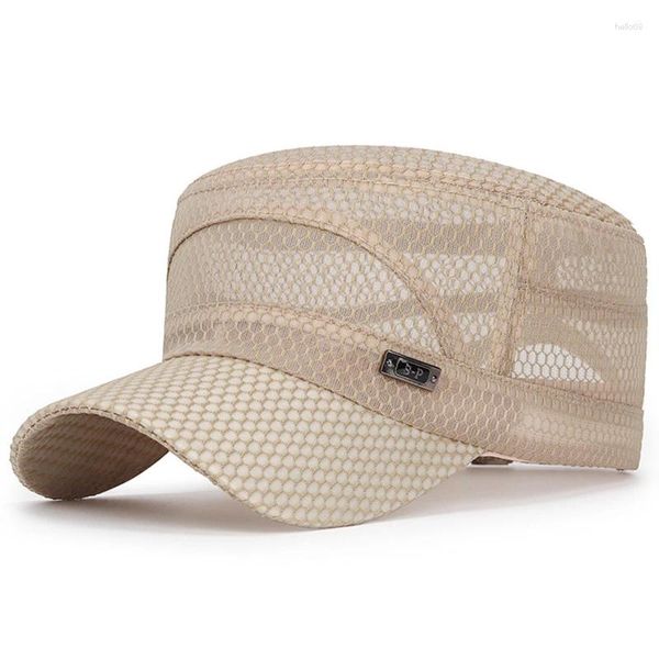 Cappelli larghi brim casual berretto sportivo all'aperto mesh estivo semplice cappello da sole traspirante unisex colore solido baseball rapido secco