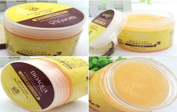 DHL Bioaqua Shea Tereyağı Ayak Krem Temizleme Araçları Peeling Peeling Peeling Bakım Masaj Beyazlatıcı Nemlendirici Spa Bebek Ayakları 6030336