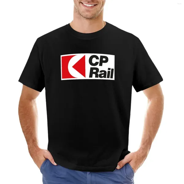 Tanques masculinos Tops Pacific (CP) Rail - 1968 Logo T -shirt Roupas de verão Meninos estampas de animais montadas camisetas para homens