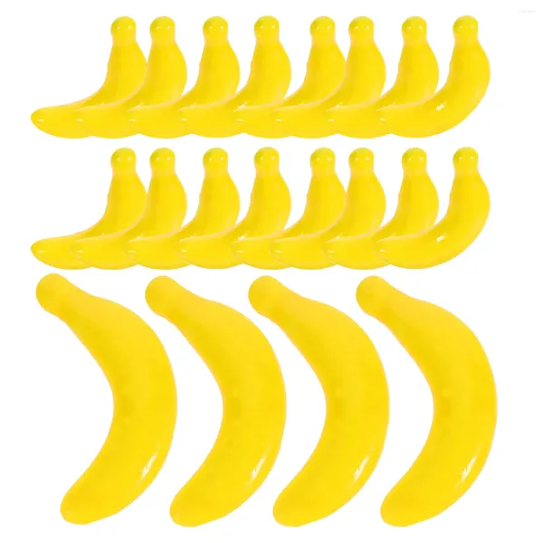 Decorazione per feste 20 pezzi FINUNA POGRAANA PROGRAZIONE ARTICIFICIALE LIGHITY BANANA MUSE