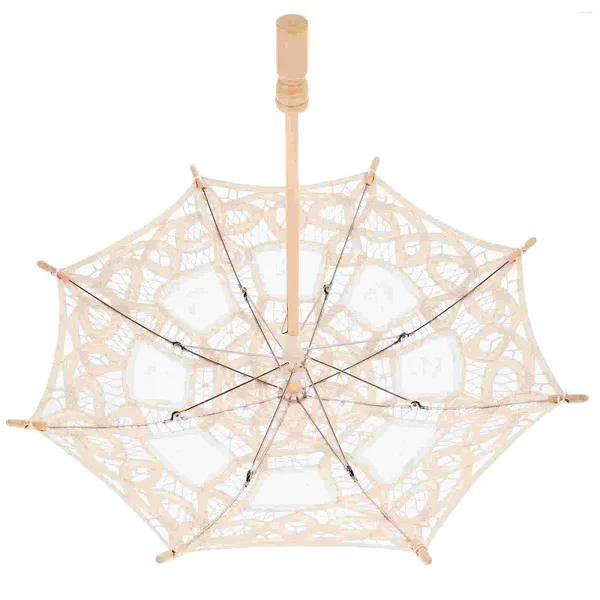 Ombrellas classico ombrello in pizzo fantasia per le donne pogne da sposa pografia pioggia decorativa