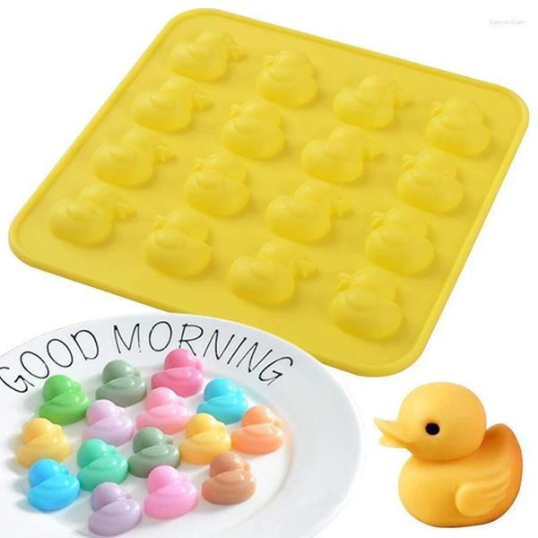 Moldes de cozimento 16 Silicone Duck Chocolate Bande