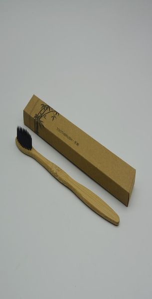 Logo personalizzato Bamboo spazzolini per denti suscelli da viaggio per denti suscelli da viaggio realizzati in China6882663