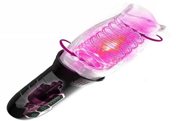 Vibrator Sexspielzeug für Männer, die rotierende Saugschuhe Masturbator Cup Gawk 3000 Rose männlich Toy6633444