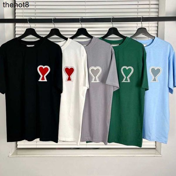 T -Shirt Amis Herren Damen Designer T -Shirts Hip Hop Mode Druck kurzärmelig hochwertiger Mann T -Shirt Polo Chothes T -Shirts Großhandel