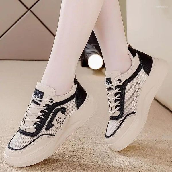 Scarpe casual che gestiscono sneaker per assorbimento estivo maschile uomini neri tenis da donna traspirante