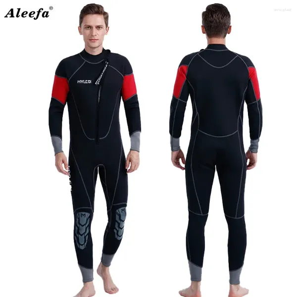 Da bagno da bagno da bagno da bagno da 3 mm muta in neoprene con cerniera anteriore full body per immergere il surf di surf snorkeling