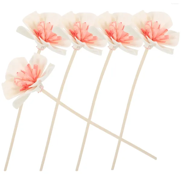 Dekorative Blumen 5 Stcs Tongcaohua Accessoires Sticks Haushalt Diffusor Pflanzenblume