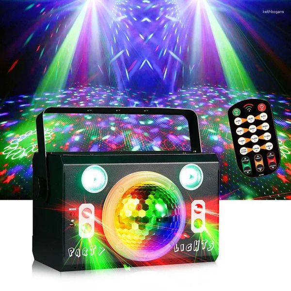 Party -Dekoration Home Disco Lights Geburtstag DJ LED Strobe Licht Laser Show R68