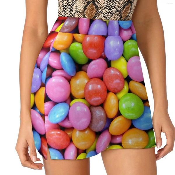 Röcke Smarties Leichte Hose Rock Womans Kleidung koreanische Frauenkleidershorts