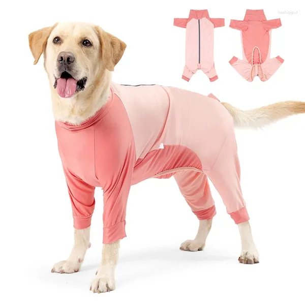 Abbigliamento per cani domestico abiti da casa per pigiama salto per guarnizioni maniche lunghe per pigiami comodi per piccoli cani di grossa taglia