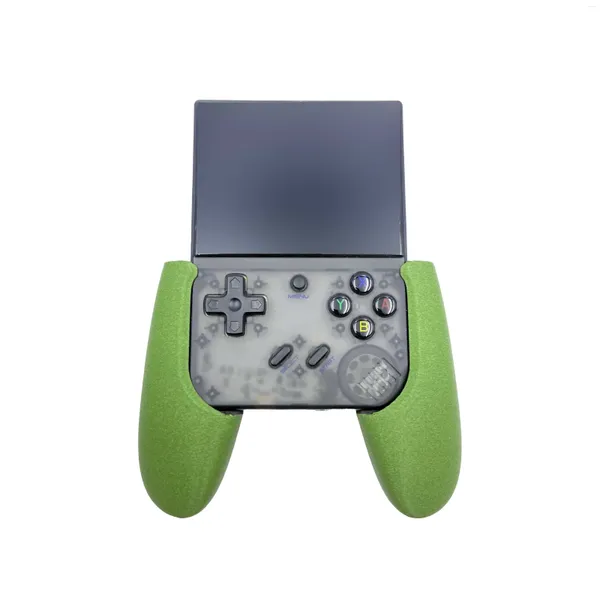 Placas decorativas, alça impressa em 3D para RG35XX Plus Controlador de Console de Jogo DIY Holding Ergonomic Design