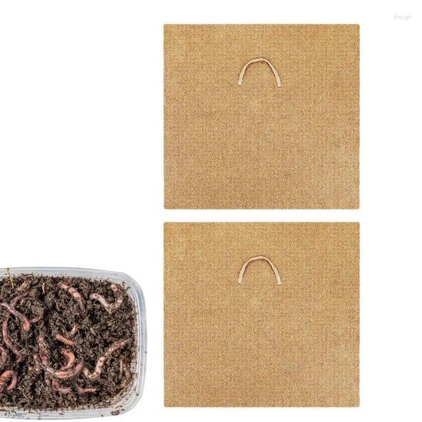 Teppichwurmdecke für Composter Jute Faserbehälter Tier Pet Pad Liner Keimplasm