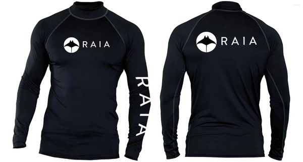 Camisetas masculinas Cody Lundin Men Mangas compridas roupas de compressão logotipo personalizado imprimir camisetas de protetor solar Rashguard para Rashguard para