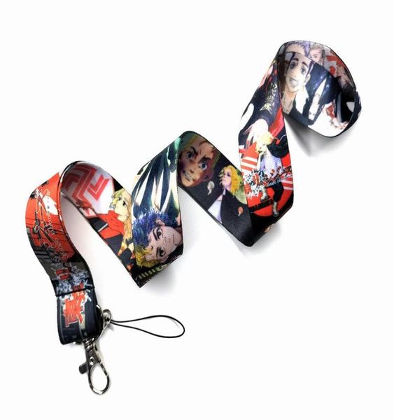 Классический мультфильм Японский аниме Токио Ланьярд для Keys Seck Lanyards Lanyards Holder Holder Holder Key Cealer Accessories7046115