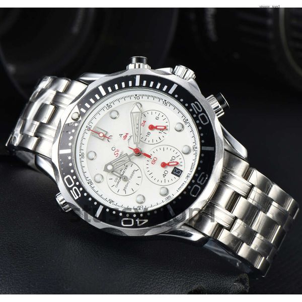 OMG Watch 2024 Новый бренд Оригинальный бизнес -мужчина классический круглый корпус Quartz Watch Choctatch часы - рекомендуемые часы для повседневного A41 841