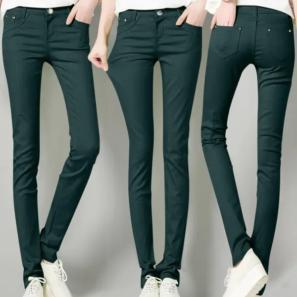 Damen Jeans Tan Kleiderhose für Frauen Business Casual Womens Work Office Kurvy High Rise Mode Fall Blazer