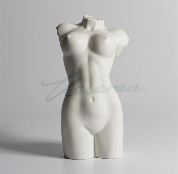 Willoni Ceramic Glaze Arte Mulher nua Escultura Presente de aniversário Home decoração Desktop Decoration Town Store Treasure Desktop estátua4147683