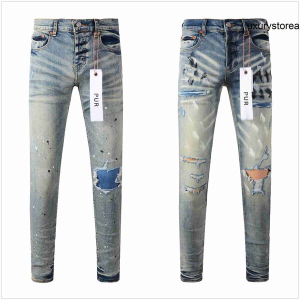 Designer jeans jeans jeans jeans jeans di alta qualità tessuti elastici maschi jeans cool designer pantal