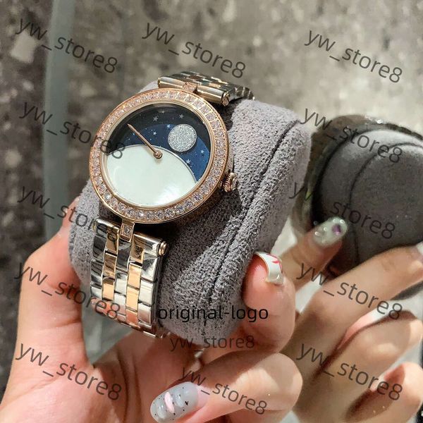 VANCLEF ORGHIO DEL PROGLIO DI HIGHT END FASCIFICA LUGO DI LUGO DI LUGO DI LUSSO SUN MOON STARS GEGNO VANCLEF QUILZE OROLOGIO Cross Supply Exclusive Supply EA24 84AF