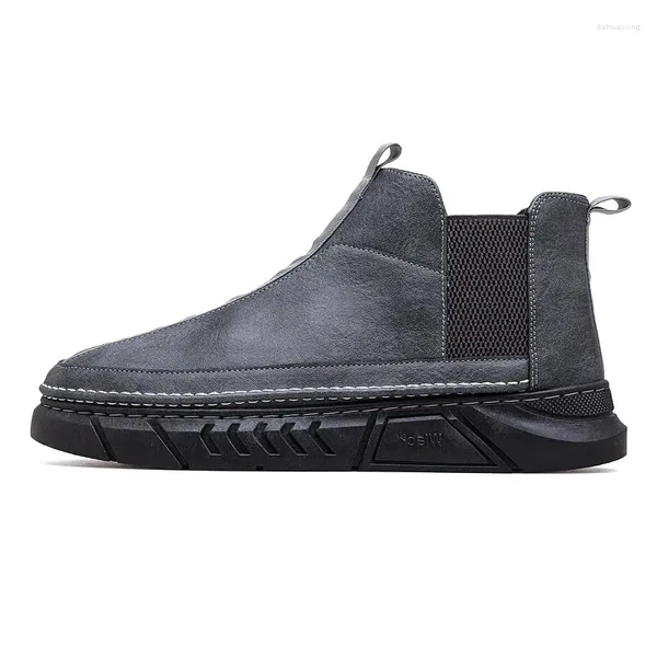 Casual Shoes Style Mid-Cut Short Stiefel Trend Set Foot Herren bequeme weiche Schuhe/YG-XL7971