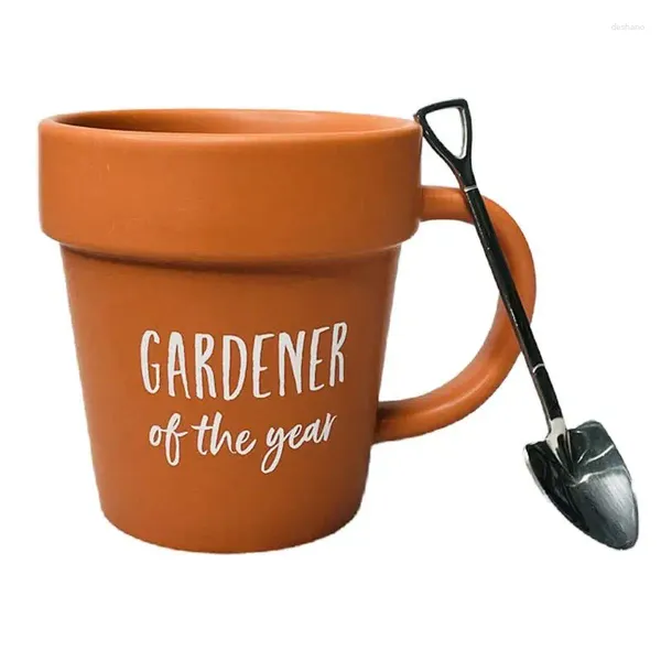 Becher Gärtner Becher Kaffeepflanze Liebhaber Gartengeschenk für ihre Hauswärmende Natur kalte Getränke Wasser Teemilch Büro
