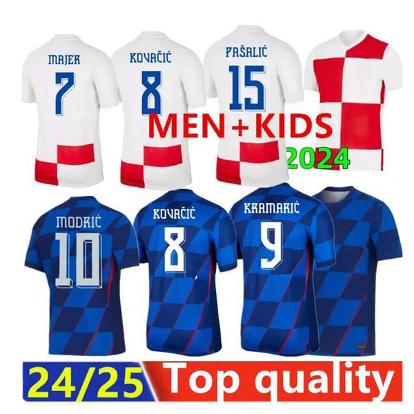 2024 EURO Croácia Jerseys de futebol Modric Brekalo Perisic Football Selep