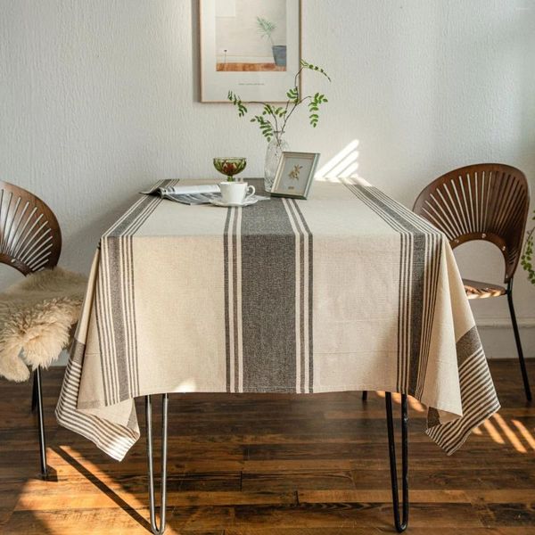 Strisce di stoffa di tovaglia in cotone rettangolare tappetino giapponese Casa sul ristorante cabine cabine per la decorazione