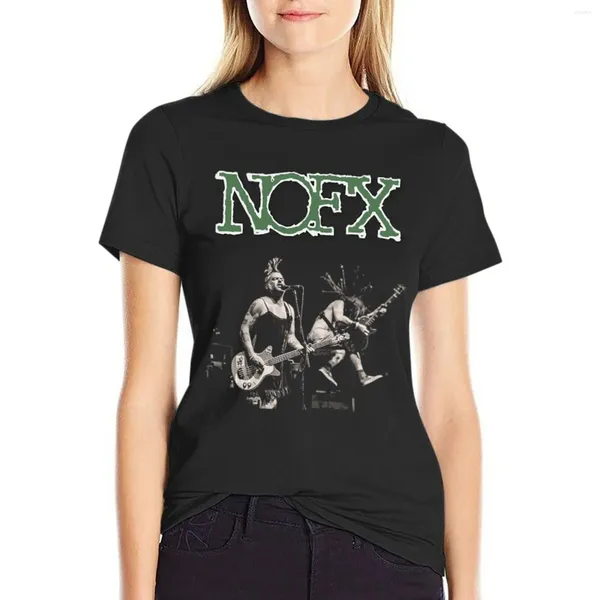 Polos da donna T-shirt NOFX Abiti hippie grafica abito carino per donne più dimensioni sexy