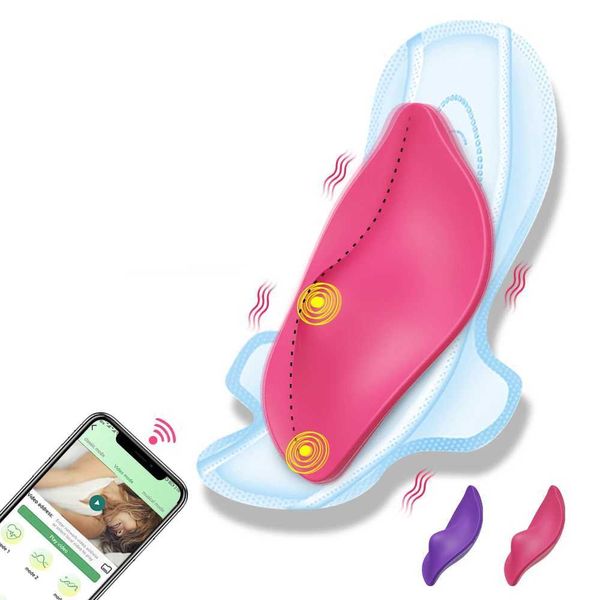 Andere Gesundheit Schönheitspunkte drahtlose Fernbedienung tragbare Bluetooth -App Vibrator Weibliche Vibration Ei Clitoris Stimulator Spielzeug für Frauen Paare T24051010
